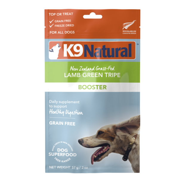 k9 Natural  LAMB Green Tripe (Freeze Dried) Aust wide delivery